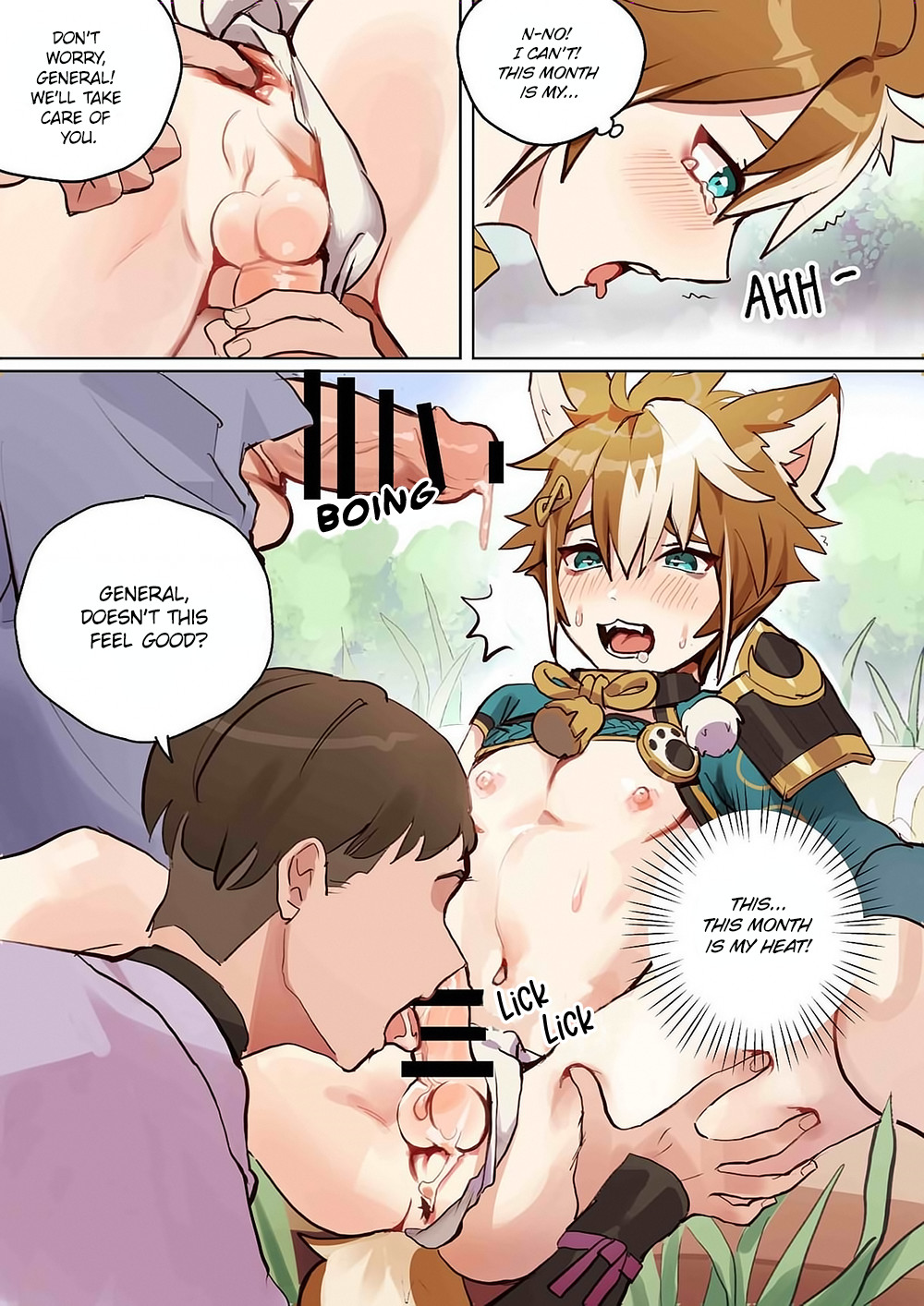 1000px x 1414px - TAKK] Cute Puppy Gorou â€“ Genshin Impact dj [Eng] - Gay Manga - HD Porn  Comics