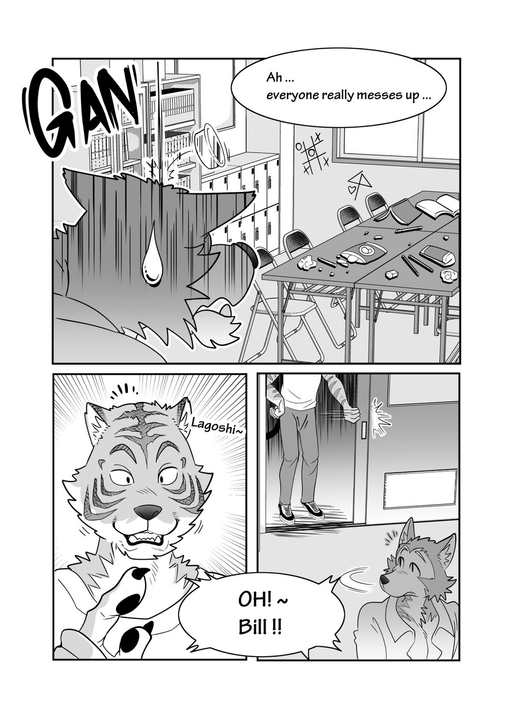 Kumahachi] Sex-Education from Tiger and Deer – BEASTARS dj [Eng] - Gay  Manga | HD Porn Comics