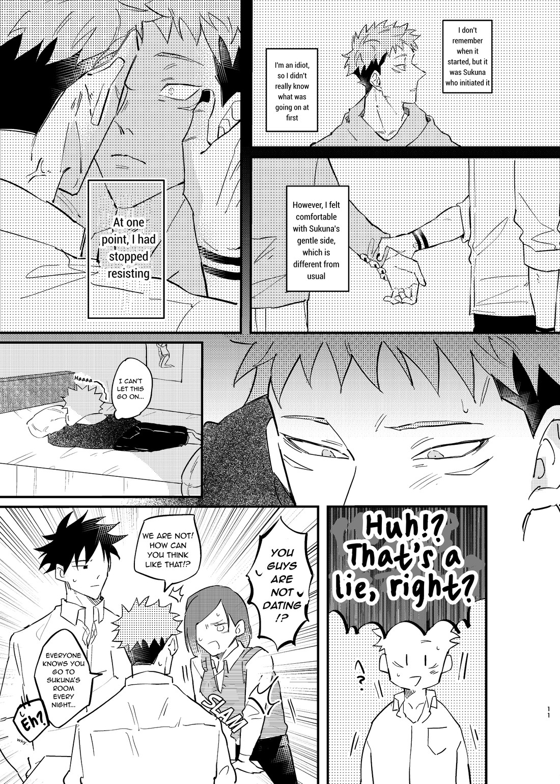 Woo Young (うよん)] SukuIta – Twins Reincarnation – Jujutsu Kaisen dj [Eng] -  Gay Manga | HD Porn Comics