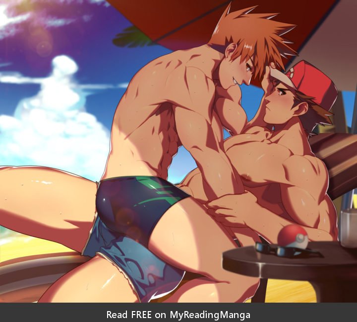 720px x 648px - lvlv] Red x Blue (PokÃ©mon Sun and Moon) - Gay Manga | HD Porn Comics
