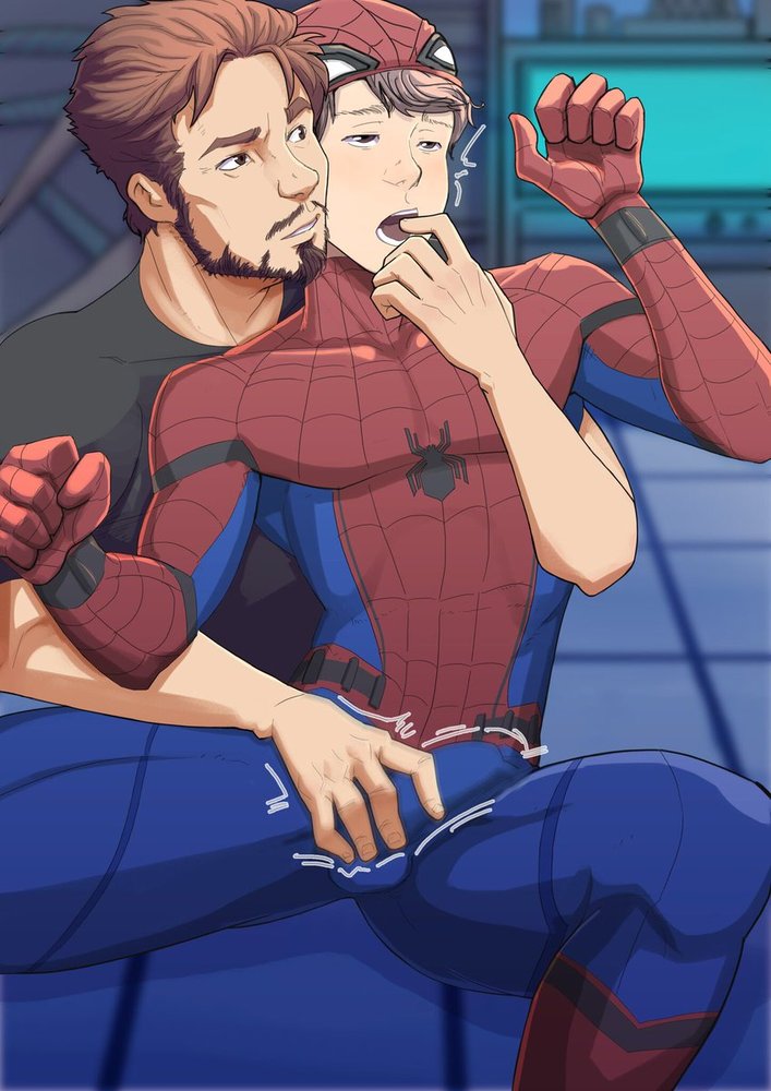 Gay Iron Man Porn - Suiton] Spiderman â€“ Pleasing Mr. Stark - Gay Manga - HD Porn Comics