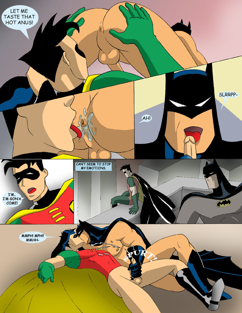 Batman and robin gay porn