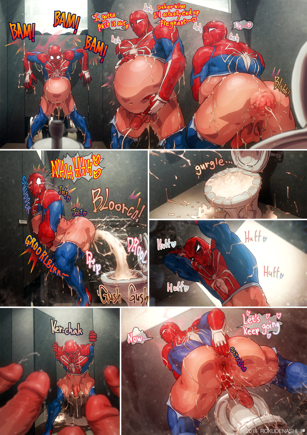 Rokudenashi spiderman