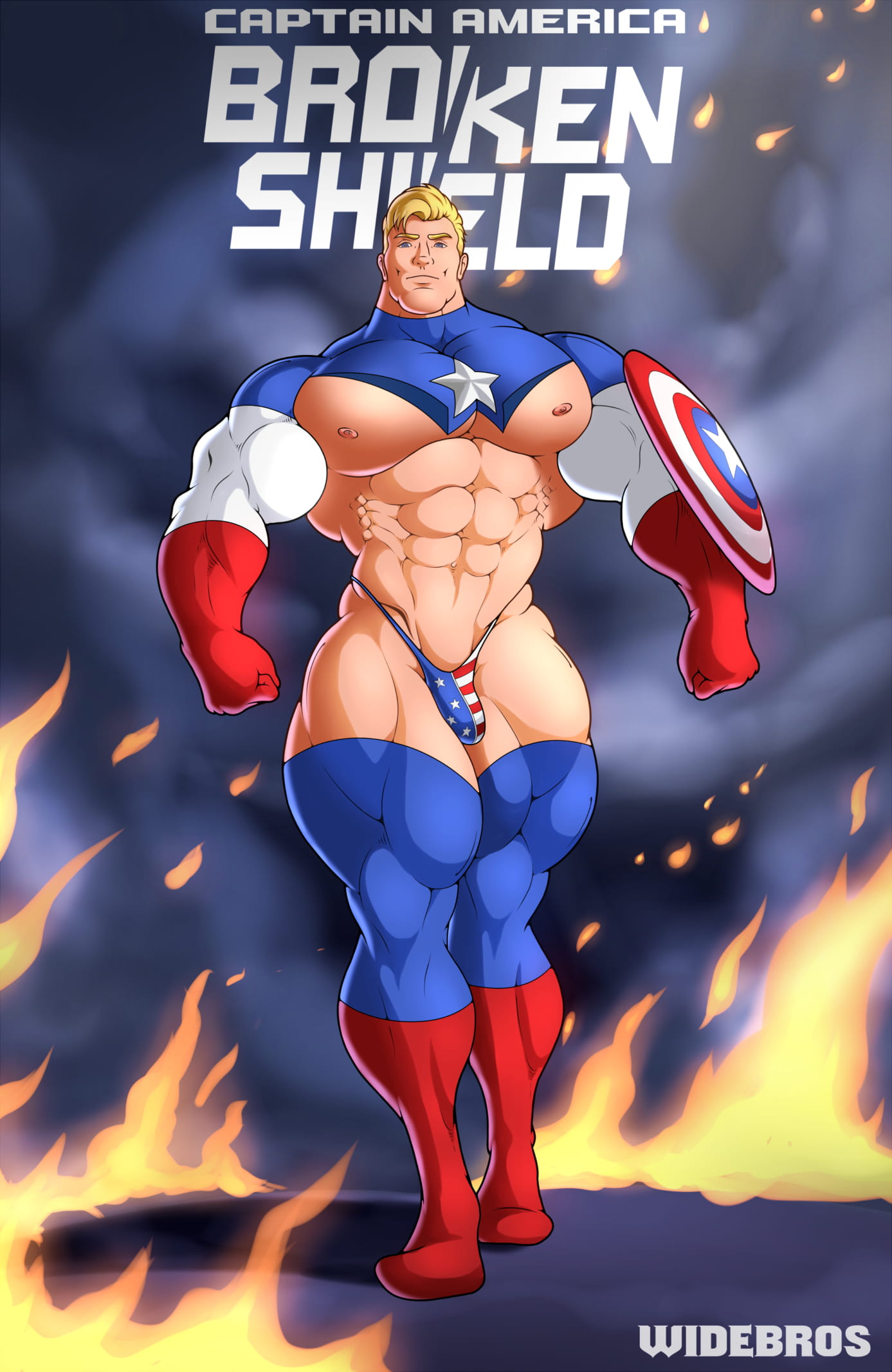 Captain America Gay Porn - WideBros] Captain America â€“ Broken Shield [Eng] - Gay Manga - HD Porn Comics
