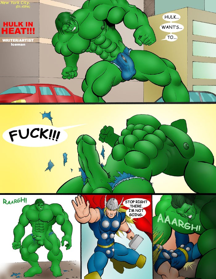 Hulk Gay Porn - Iceman Blue] The Incredible Hulk [Eng] - Gay Manga | HD Porn Comics