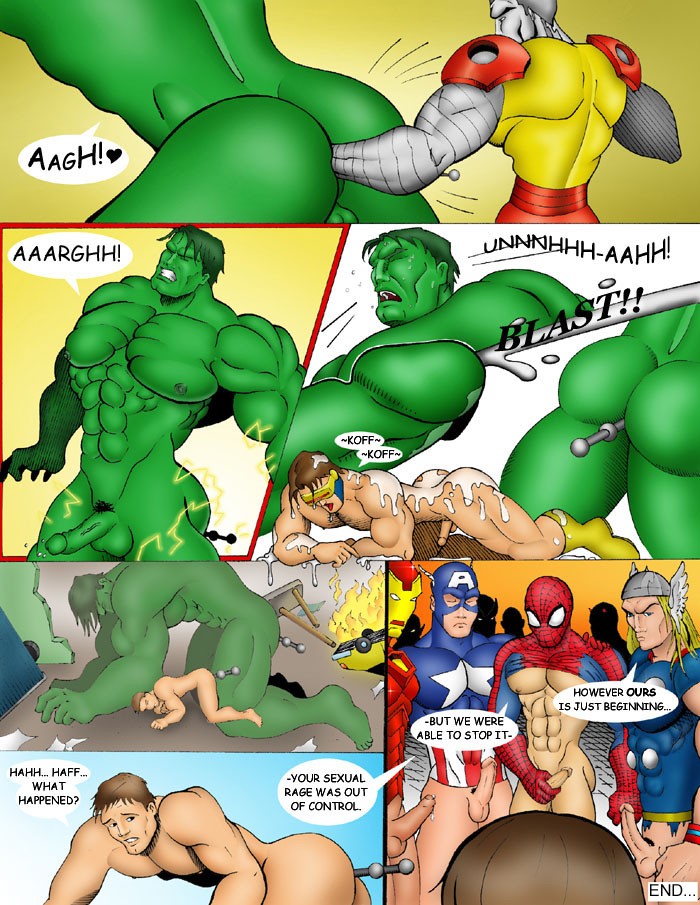 700px x 905px - Iceman Blue] The Incredible Hulk [Eng] - Gay Manga - HD Porn Comics