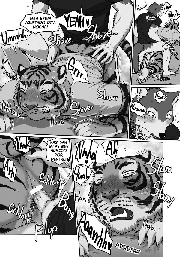 Maririn] Wolf Teacher & Tiger Daddy 2 [Spanish] - Gay Manga - HD Porn Comics