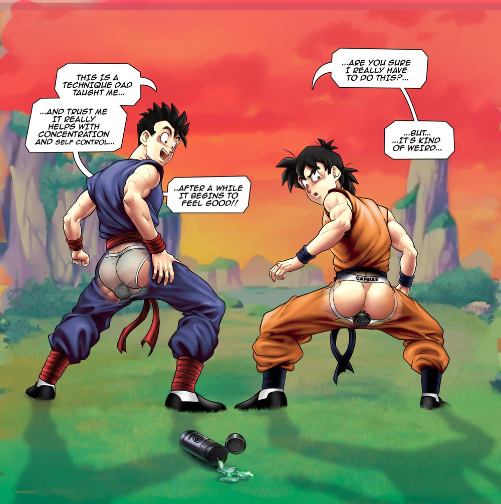 WooferKid] Dragon Ball – Gohan & Goten - Gay Manga | HD Porn Comics