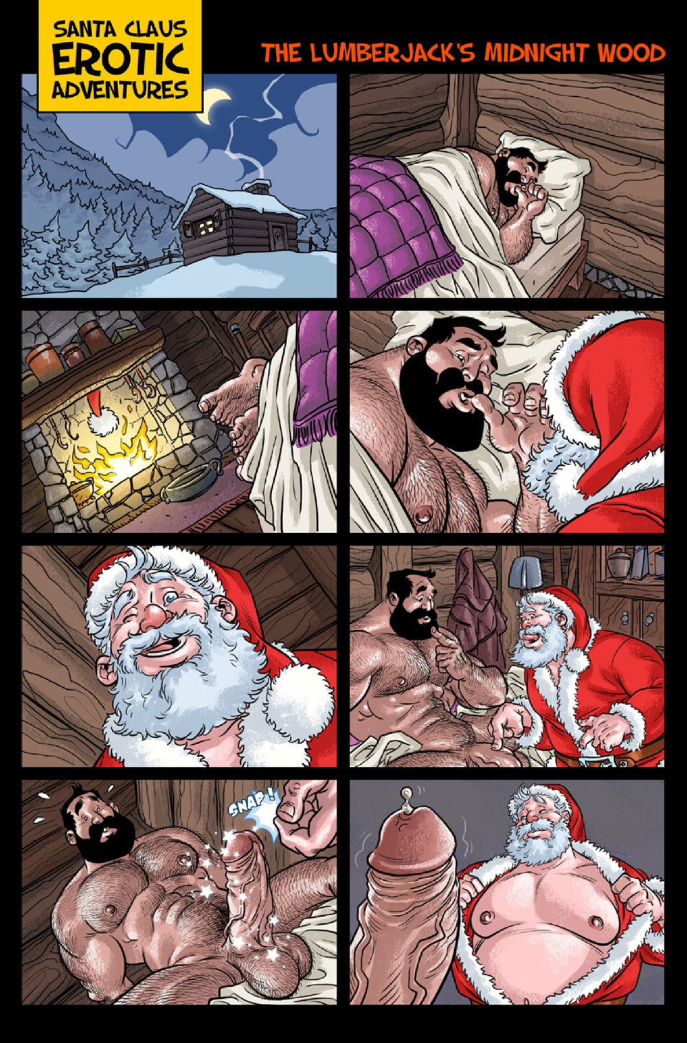 Logan Porn Comics - Logan] Meaty #1 â€“ The Christmas Special [Eng] - Gay Yaoi - HD Porn Comics
