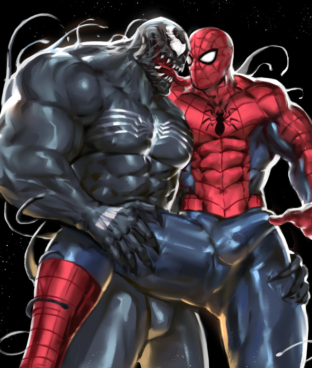 Spider Man Venom Gay Porn - Dopley] Spiderman x Venom - Gay Manga | HD Porn Comics