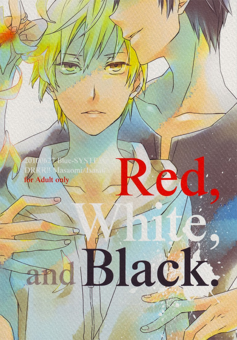 Blue-SYSTEM] Red, White and Black – Durarara!! dj [Eng] - Gay Manga | HD  Porn Comics