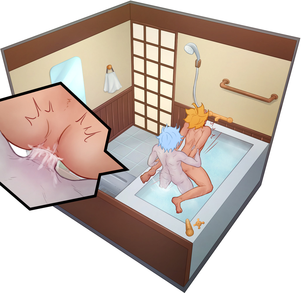 Camohouse â€“ Boruto Shower Room Newset - Gay Manga - HD Porn Comics