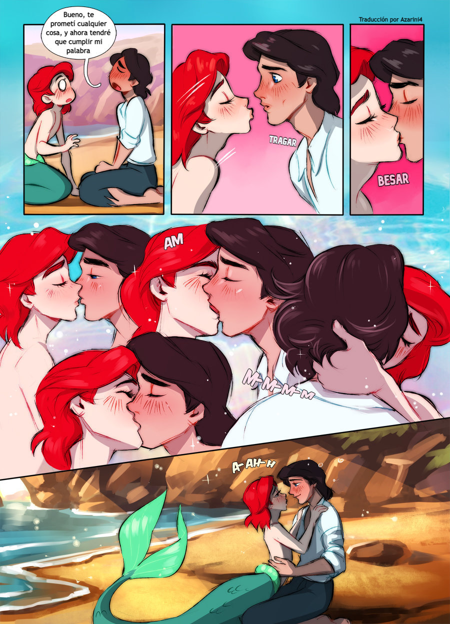 Ripushko] The Little Mermaid: What if? | La Sirenita [Español] - Gay Manga  | HD Porn Comics