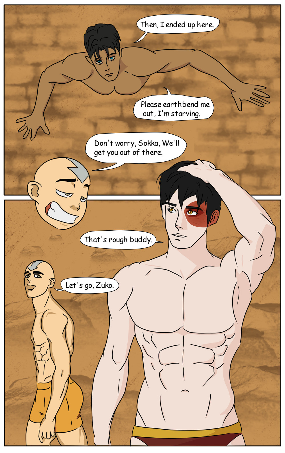 Gay Porn Avatar Ozai - Gaangbang â€“ Avatar the Last Airbender dj [Eng] - Gay Manga - HD Porn Comics