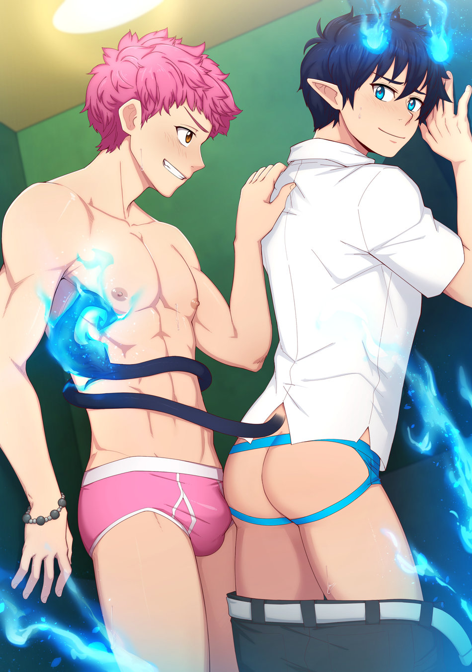 Blue exorcist nudes