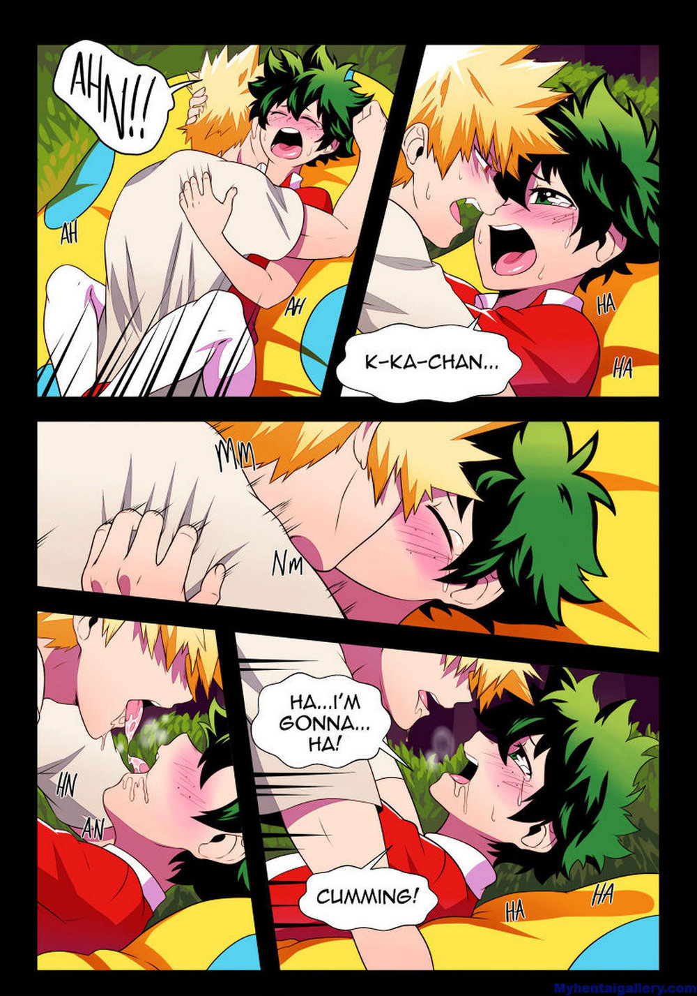 Bakudeku 18 comics