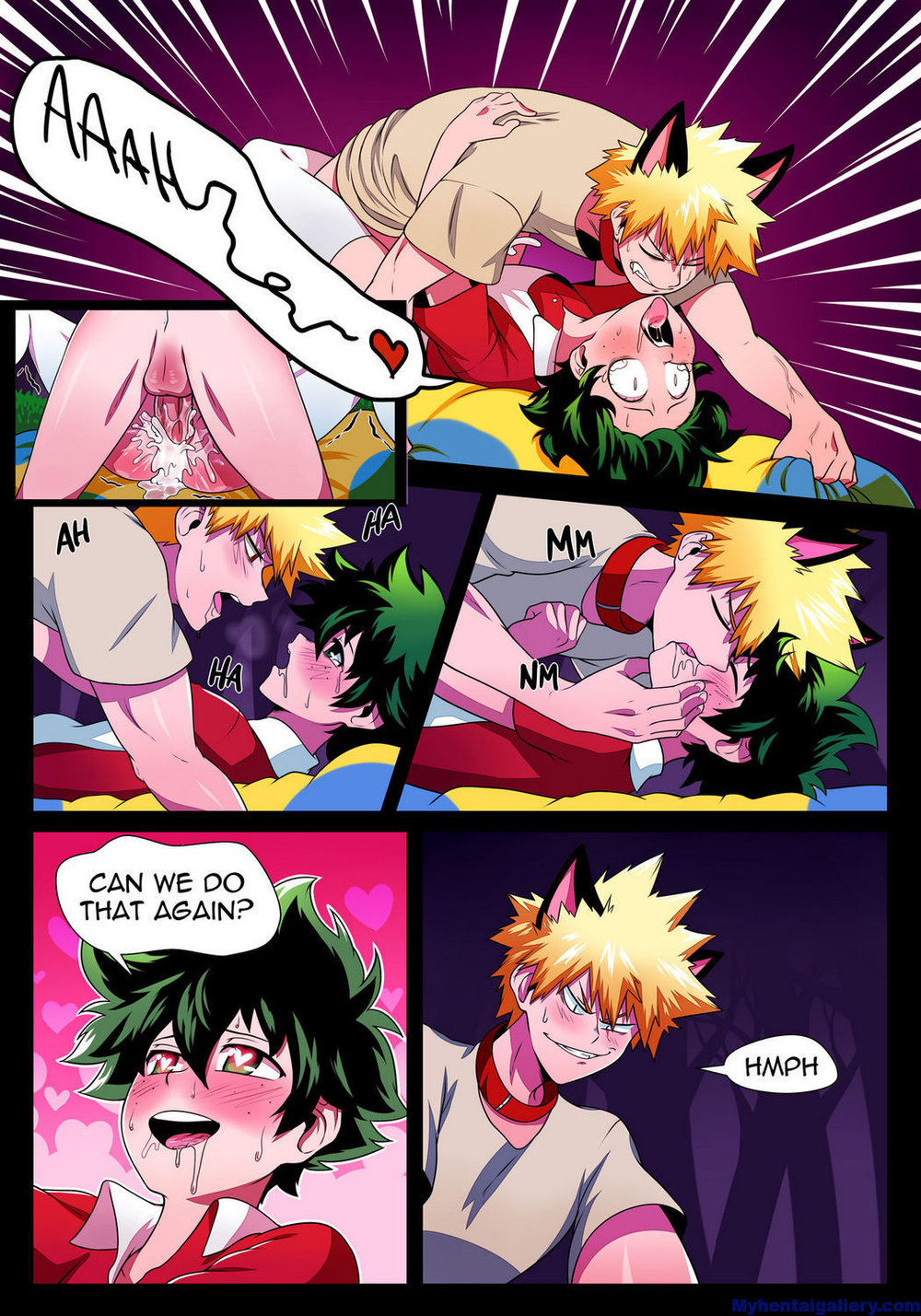 Kitsune Star BakuDeku Red Riding Hood Eng Gay Manga HD Porn