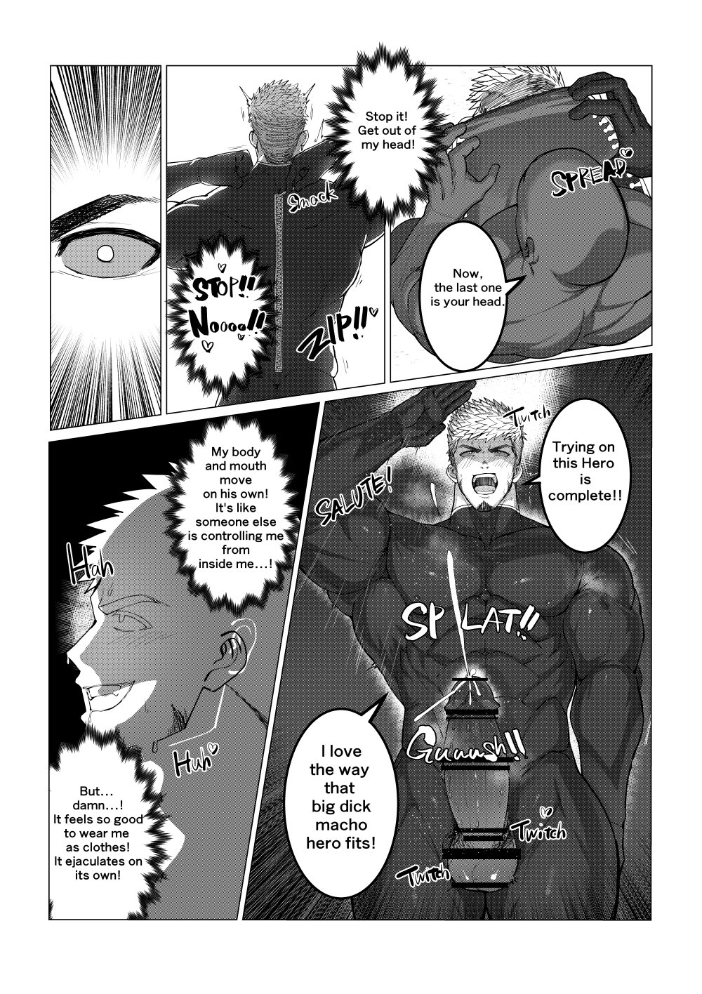 Takao no Gami (Toiro)] Big cock hero is made into a Skin that can be worn  by the combats [Eng] - Gay Manga | HD Porn Comics