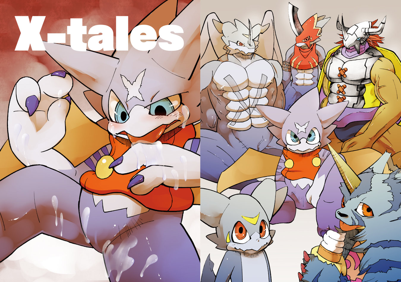 Urusai Kokuen (Ekataraf)] X-Tales â€“ Digimon Xros Wars dj [Eng] - Gay Manga  - HD Porn Comics