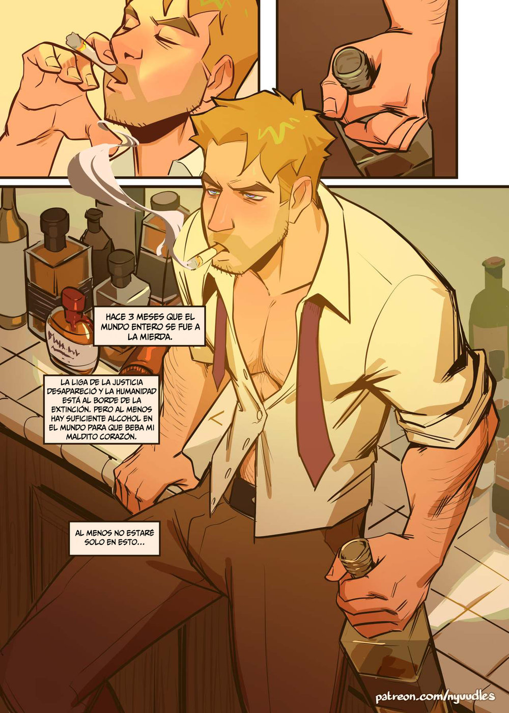 John constantine naked