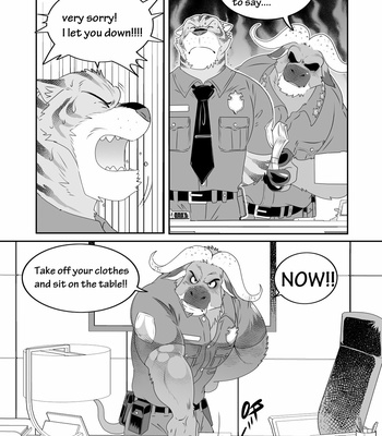 [Kuma Hachi] chief bogo found a dirty police [Eng] – Gay Manga sex 3