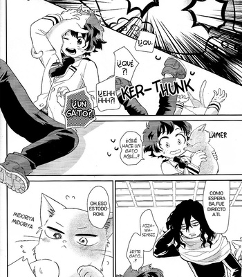 [Yurikago (Yuri)] Neko Post – Boku no Hero Academia dj [Esp] – Gay Manga sex 7