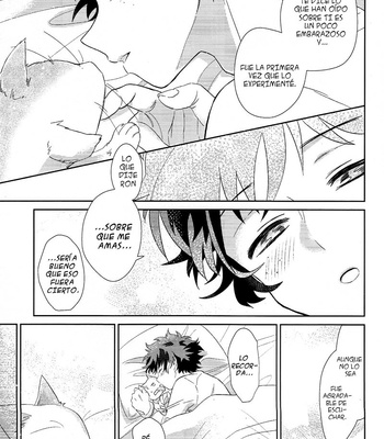 [Yurikago (Yuri)] Neko Post – Boku no Hero Academia dj [Esp] – Gay Manga sex 26