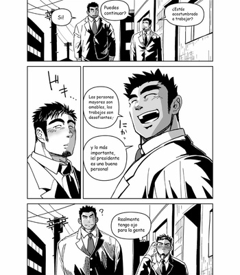 [Gakuranman (Chijimetaro)] Kobito Shachou wa Oogata Shinjin no Omocha – The Tiny President (Ending B) [Español] – Gay Manga sex 11