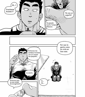 [Gakuranman (Chijimetaro)] Kobito Shachou wa Oogata Shinjin no Omocha – The Tiny President (Ending B) [Español] – Gay Manga sex 16