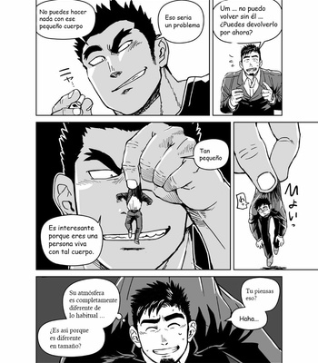 [Gakuranman (Chijimetaro)] Kobito Shachou wa Oogata Shinjin no Omocha – The Tiny President (Ending B) [Español] – Gay Manga sex 17