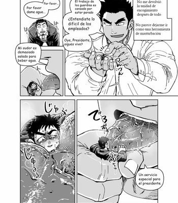 [Gakuranman (Chijimetaro)] Kobito Shachou wa Oogata Shinjin no Omocha – The Tiny President (Ending B) [Español] – Gay Manga sex 29