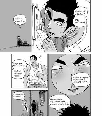 [Gakuranman (Chijimetaro)] Kobito Shachou wa Oogata Shinjin no Omocha – The Tiny President (Ending B) [Español] – Gay Manga sex 8
