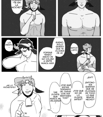 [little A] JoJo’s Bizarre Adventure dj – Sour Milk [Esp] – Gay Manga sex 30