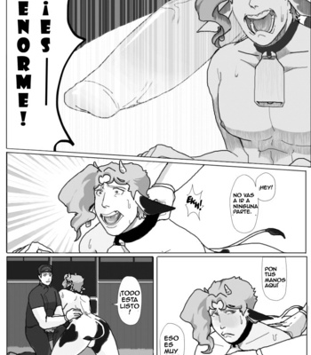 [little A] JoJo’s Bizarre Adventure dj – Sour Milk [Esp] – Gay Manga sex 47
