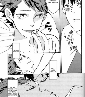 [Ousama no Guntai] (my life is) not, volleyball – Haikyuu!! dj [Eng] – Gay Manga sex 101