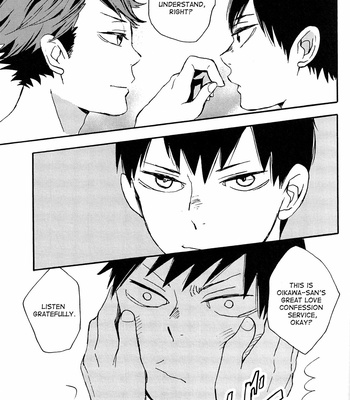 [Ousama no Guntai] (my life is) not, volleyball – Haikyuu!! dj [Eng] – Gay Manga sex 103