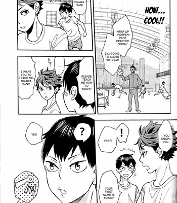 [Ousama no Guntai] (my life is) not, volleyball – Haikyuu!! dj [Eng] – Gay Manga sex 15