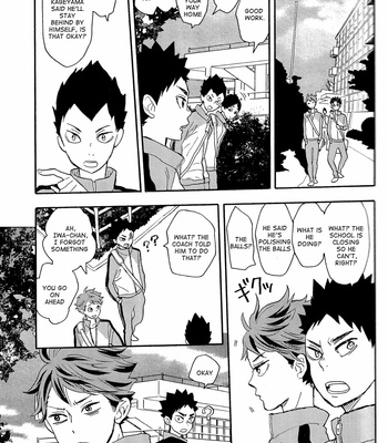 [Ousama no Guntai] (my life is) not, volleyball – Haikyuu!! dj [Eng] – Gay Manga sex 17