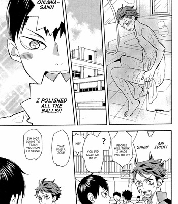 [Ousama no Guntai] (my life is) not, volleyball – Haikyuu!! dj [Eng] – Gay Manga sex 23