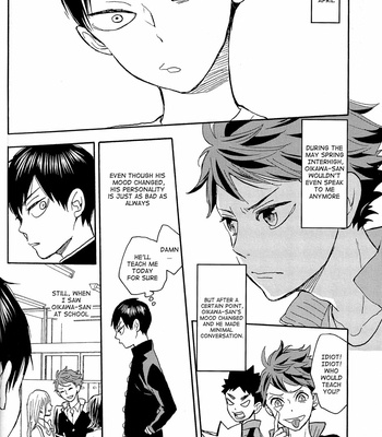 [Ousama no Guntai] (my life is) not, volleyball – Haikyuu!! dj [Eng] – Gay Manga sex 24