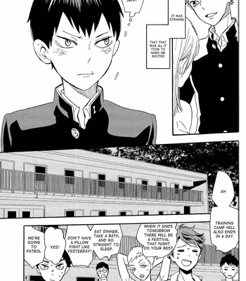 [Ousama no Guntai] (my life is) not, volleyball – Haikyuu!! dj [Eng] – Gay Manga sex 25