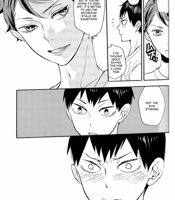 [Ousama no Guntai] (my life is) not, volleyball – Haikyuu!! dj [Eng] – Gay Manga sex 29