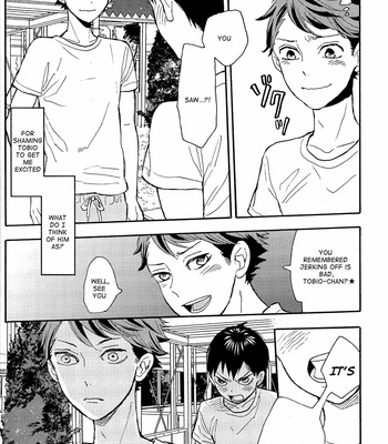 [Ousama no Guntai] (my life is) not, volleyball – Haikyuu!! dj [Eng] – Gay Manga sex 30