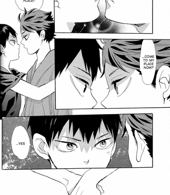 [Ousama no Guntai] (my life is) not, volleyball – Haikyuu!! dj [Eng] – Gay Manga sex 44