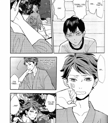 [Ousama no Guntai] (my life is) not, volleyball – Haikyuu!! dj [Eng] – Gay Manga sex 53
