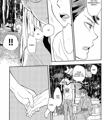 [Ousama no Guntai] (my life is) not, volleyball – Haikyuu!! dj [Eng] – Gay Manga sex 59