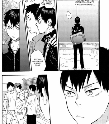 [Ousama no Guntai] (my life is) not, volleyball – Haikyuu!! dj [Eng] – Gay Manga sex 78