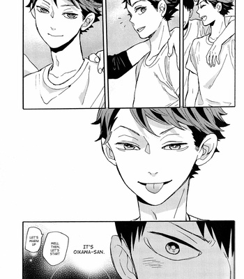 [Ousama no Guntai] (my life is) not, volleyball – Haikyuu!! dj [Eng] – Gay Manga sex 79