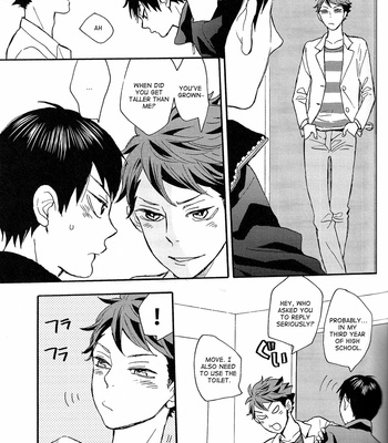 [Ousama no Guntai] (my life is) not, volleyball – Haikyuu!! dj [Eng] – Gay Manga sex 83