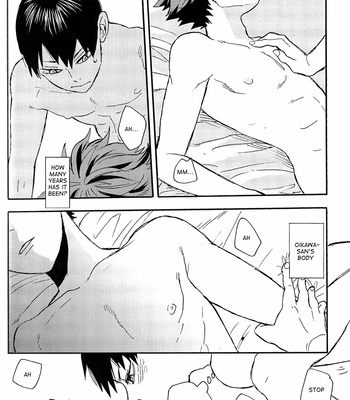 [Ousama no Guntai] (my life is) not, volleyball – Haikyuu!! dj [Eng] – Gay Manga sex 88